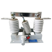 GN19-12 12 kV 400a AC / DC Interrupteur d&#39;isolement à pôle unique avec mécanisme de fonctionnement 11KV Interrupteur de déconnexion
